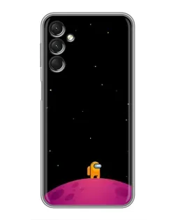 Чехол для Samsung Galaxy A24 с картинкой «Одинокий герой на планете» Чехол для Samsung Galaxy A24 с картинкой «Одинокий герой на планете»