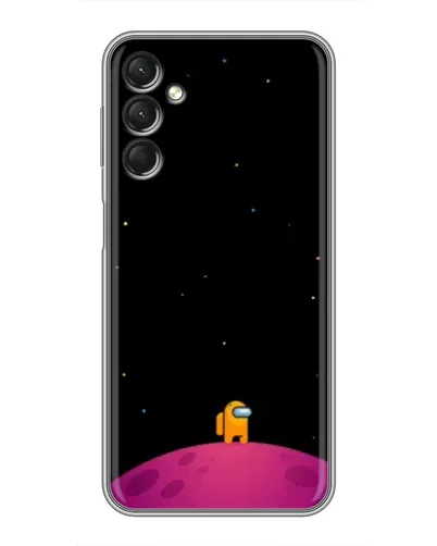 Чехол для Samsung Galaxy A24 с картинкой «Одинокий герой на планете» Чехол для Samsung Galaxy A24 с картинкой «Одинокий герой на планете»