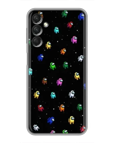 Чехол для Samsung Galaxy A24 с картинкой «Экипаж Among Us» Чехол для Samsung Galaxy A24 с картинкой «Экипаж Among Us»