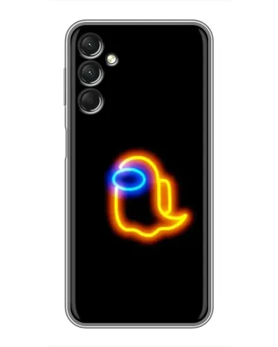 Чехол для Samsung Galaxy A24 с картинкой «Among Us неоновое сияние» Чехол для Samsung Galaxy A24 с картинкой «Among Us неоновое сияние»