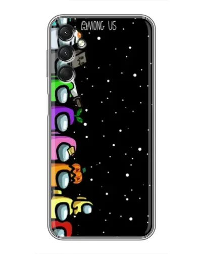 Чехол для Samsung Galaxy A24 с картинкой «Команда Among Us» Чехол для Samsung Galaxy A24 с картинкой «Команда Among Us»