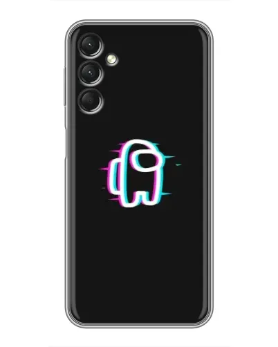 Чехол для Samsung Galaxy A24 с картинкой «Among Us неон» Чехол для Samsung Galaxy A24 с картинкой «Among Us неон»