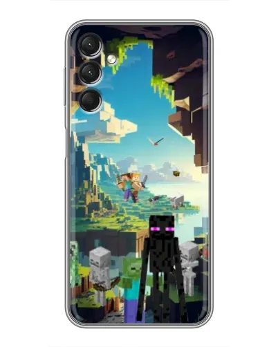 Чехол для Samsung Galaxy A24 с картинкой «Эндермен в лесу» Чехол для Samsung Galaxy A24 с картинкой «Эндермен в лесу»