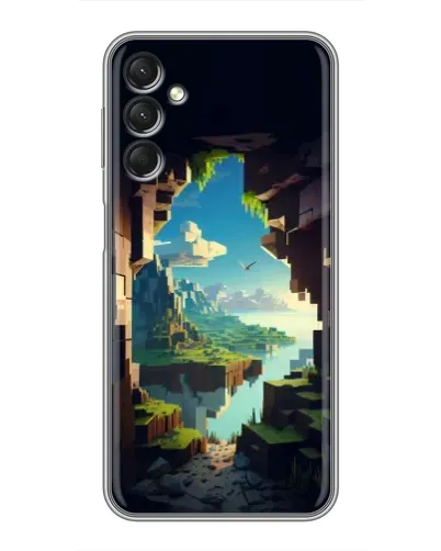 Чехол для Samsung Galaxy A24 с картинкой «Вид из пещеры» Чехол для Samsung Galaxy A24 с картинкой «Вид из пещеры»