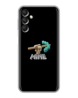 Чехол для Samsung Galaxy A24 с картинкой «Алмазная кирка»