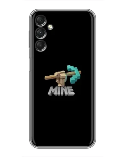 Чехол для Samsung Galaxy A24 с картинкой «Алмазная кирка» Чехол для Samsung Galaxy A24 с картинкой «Алмазная кирка»