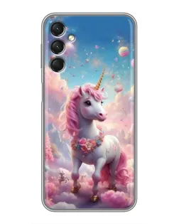 Чохол для Samsung Galaxy A24 з картинкою «Єдиноріг серед хмар»