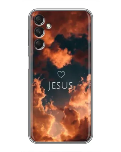 Чехол для Samsung Galaxy A24 с картинкой «Сияние Имени Jesus» Чехол для Samsung Galaxy A24 с картинкой «Сияние Имени Jesus»