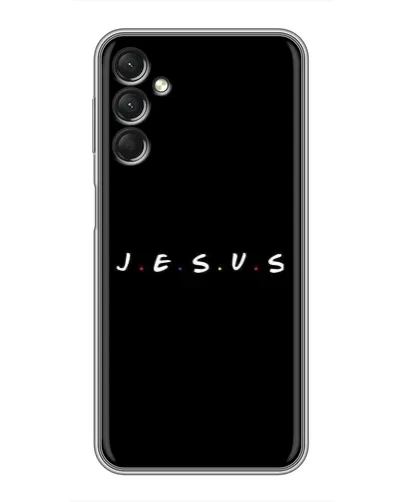 Чехол для Samsung Galaxy A24 с картинкой «Точки веры J.E.S.U.S.» Чехол для Samsung Galaxy A24 с картинкой «Точки веры J.E.S.U.S.»