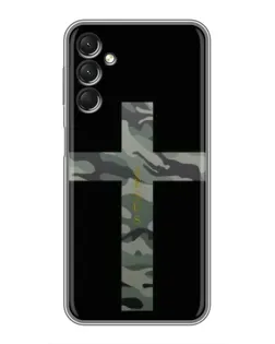 Чехол для Samsung Galaxy A24 с картинкой «Милитари Крест»