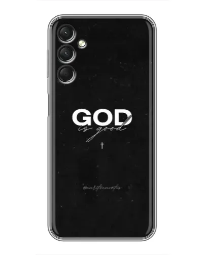 Чехол для Samsung Galaxy A24 с картинкой «GOD — Бог над всем» Чехол для Samsung Galaxy A24 с картинкой «GOD — Бог над всем»
