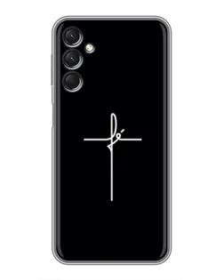 Чехол для Samsung Galaxy A24 с картинкой «Тонкий крест»