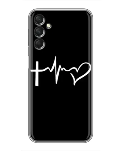 Чехол для Samsung Galaxy A24 с картинкой «Пульс веры» Чехол для Samsung Galaxy A24 с картинкой «Пульс веры»