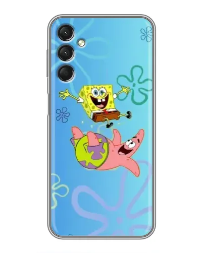 Чехол для Samsung Galaxy A24 с картинкой «Спанч Боб и Патрик» Чехол для Samsung Galaxy A24 с картинкой «Спанч Боб и Патрик»