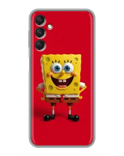 Чехол для Samsung Galaxy A24 с картинкой «Спанч Боб на красном» Чехол для Samsung Galaxy A24 с картинкой «Спанч Боб на красном»