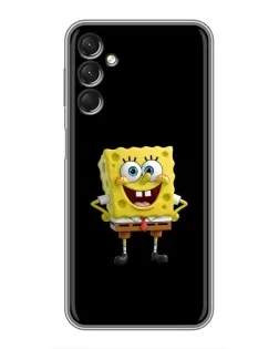 Чехол для Samsung Galaxy A24 с картинкой «Классический Губка Боб»
