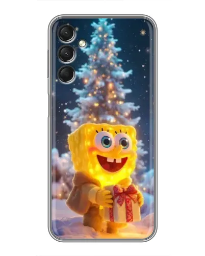 Чехол для Samsung Galaxy A24 с картинкой «Рождественский Спанч Боб» Чехол для Samsung Galaxy A24 с картинкой «Рождественский Спанч Боб»
