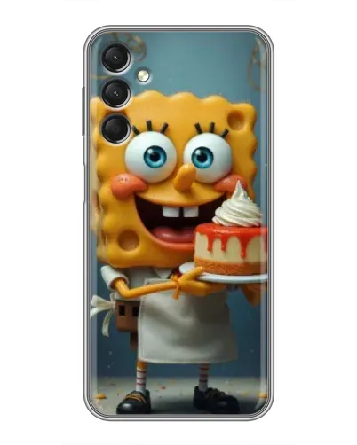 Чехол для Samsung Galaxy A24 с картинкой «Повар Спанч Боб» Чехол для Samsung Galaxy A24 с картинкой «Повар Спанч Боб»