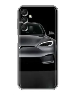 Чехол для Samsung Galaxy A24 с картинкой «Tesla Model S Look» Чехол для Samsung Galaxy A24 с картинкой «Tesla Model S Look»