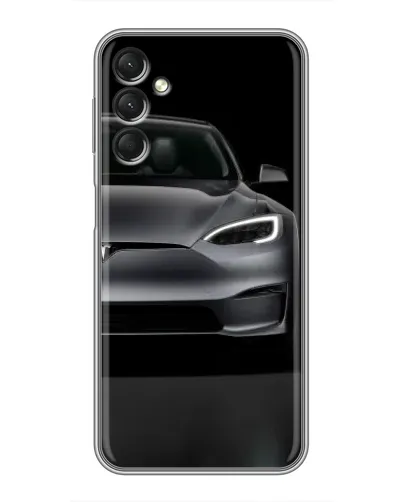 Чехол для Samsung Galaxy A24 с картинкой «Tesla Model S Look» Чехол для Samsung Galaxy A24 с картинкой «Tesla Model S Look»