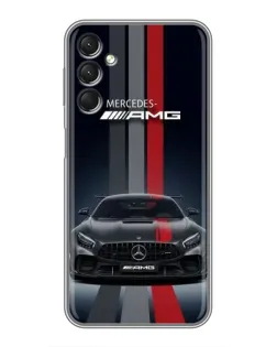 Чехол для Samsung Galaxy A24 с картинкой «Mercedes — белый карбон» Чехол для Samsung Galaxy A24 с картинкой «Mercedes — белый карбон»