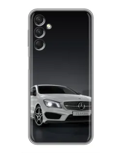 Чохол для Samsung Galaxy A24 з картинкою «Mercedes AMG GT Silver»