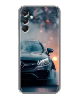 Чохол для Samsung Galaxy A24 з картинкою «Mercedes — нічне місто»
