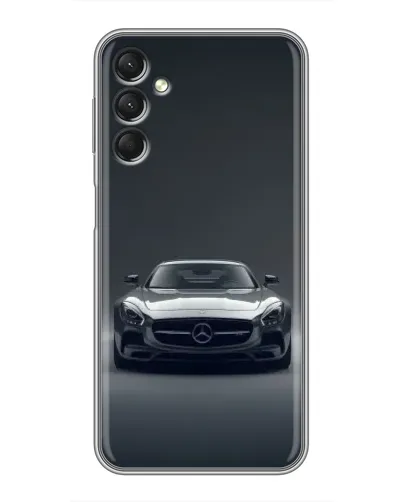 Чехол для Samsung Galaxy A24 с картинкой «Mercedes на черном» Чехол для Samsung Galaxy A24 с картинкой «Mercedes на черном»