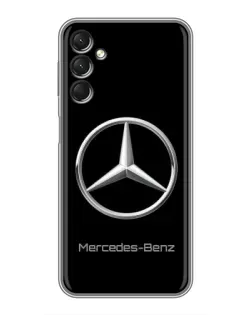 Чохол для Samsung Galaxy A24 з картинкою «Mercedes Silver Logo»