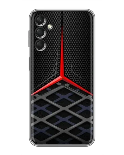 Чохол для Samsung Galaxy A24 з картинкою «Mercedes Carbon Grid»
