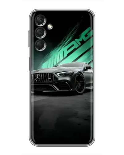 Чохол для Samsung Galaxy A24 з картинкою «Темний Mercedes AMG»