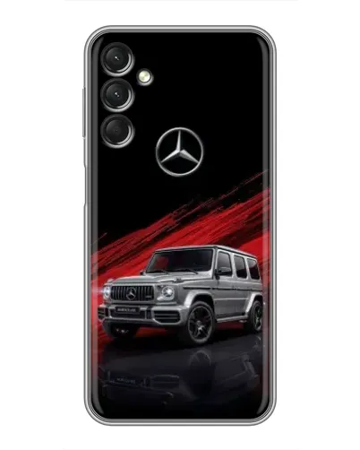 Чохол для Samsung Galaxy A24 з картинкою «Mercedes G-Class червоний»