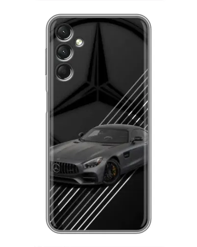 Чохол для Samsung Galaxy A24 з картинкою «Mercedes AMG — графіка»