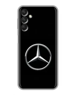 Чохол для Samsung Galaxy A24 з картинкою «Mercedes класичний лого»