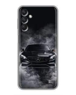 Чохол для Samsung Galaxy A24 з картинкою «Mercedes у диму»