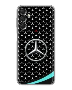 Чохол для Samsung Galaxy A24 з картинкою «Mercedes — бірюзовий акцент»