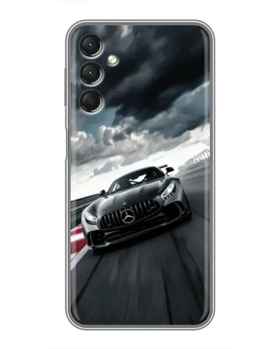 Чохол для Samsung Galaxy A24 з картинкою «Гоночний Mercedes AMG»