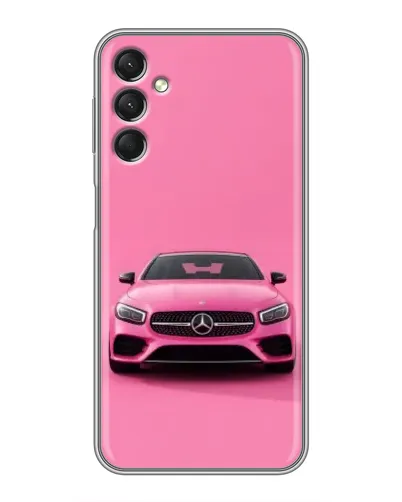 Чохол для Samsung Galaxy A24 з картинкою «Рожевий Mercedes AMG»