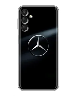 Чохол для Samsung Galaxy A24 з картинкою «Mercedes на металі»