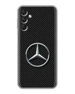 Чохол для Samsung Galaxy A24 з картинкою «Карбоновий Mercedes стиль»