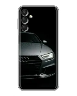 Чехол для Samsung Galaxy A24 с картинкой «Audi — детализация кузова»
