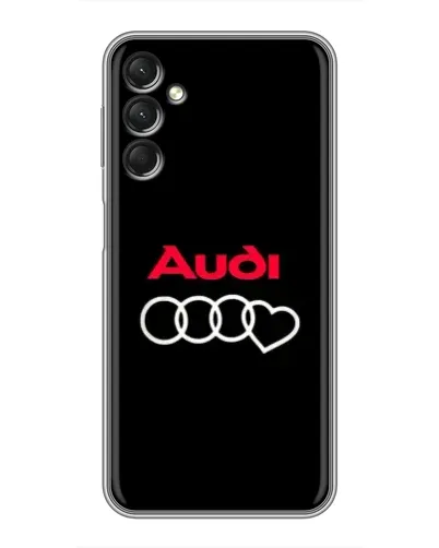 Чехол для Samsung Galaxy A24 с картинкой «Логотип Audi Heart» Чехол для Samsung Galaxy A24 с картинкой «Логотип Audi Heart»