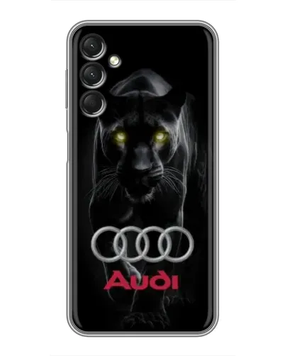 Чехол для Samsung Galaxy A24 с картинкой «Пантера и Audi» Чехол для Samsung Galaxy A24 с картинкой «Пантера и Audi»
