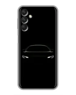 Чехол для Samsung Galaxy A24 с картинкой «Взгляд Audi в темноте»