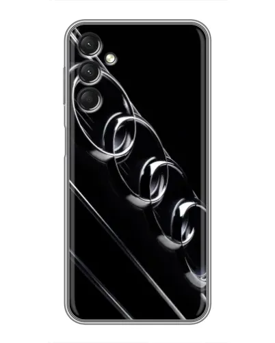 Чехол для Samsung Galaxy A24 с картинкой «Audi — абстрактные кольца» Чехол для Samsung Galaxy A24 с картинкой «Audi — абстрактные кольца»