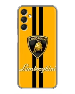 Чехол для Samsung Galaxy A24 с картинкой «Lamborghini Stripe желтый» Чехол для Samsung Galaxy A24 с картинкой «Lamborghini Stripe желтый»