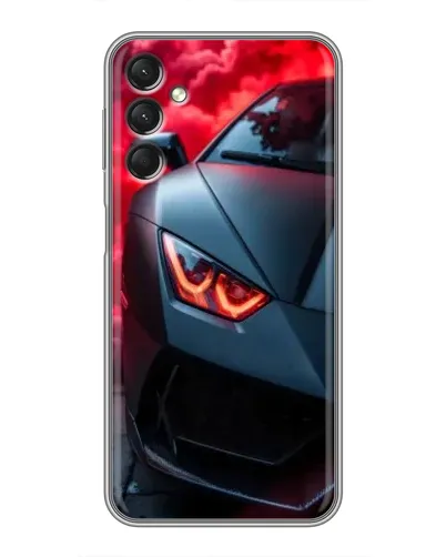 Чехол для Samsung Galaxy A24 с картинкой «Lamborghini красное сияние» Чехол для Samsung Galaxy A24 с картинкой «Lamborghini красное сияние»