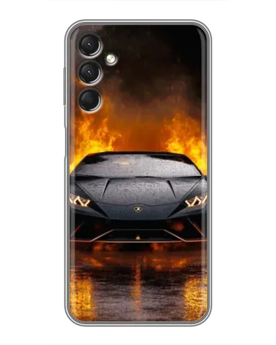 Чехол для Samsung Galaxy A24 с картинкой «Lamborghini в огне» Чехол для Samsung Galaxy A24 с картинкой «Lamborghini в огне»