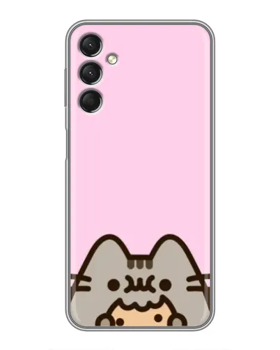 Чехол для Samsung Galaxy A24 с картинкой «Pusheen и печенье» Чехол для Samsung Galaxy A24 с картинкой «Pusheen и печенье»