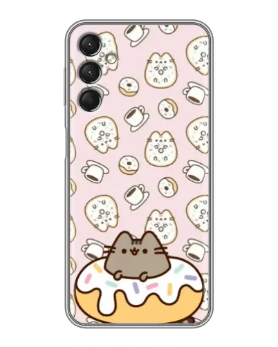 Чехол для Samsung Galaxy A24 с картинкой «Пушин на пончике» Чехол для Samsung Galaxy A24 с картинкой «Пушин на пончике»